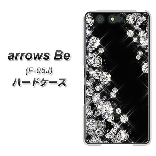 docomo アローズ ビー F-05J 高画質仕上げ 背面印刷 ハードケース【VA871 ダイヤモンドフレーム】