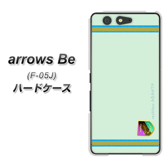 docomo アローズ ビー F-05J 高画質仕上げ 背面印刷 ハードケース【YC938 アバルト09】