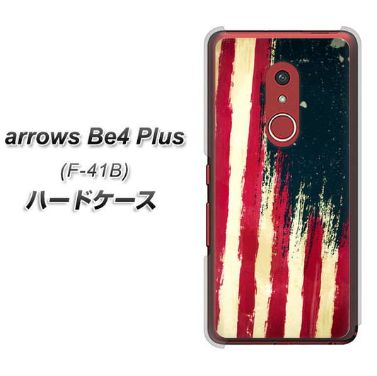 アローズBe4 Plus F-41B 高画質仕上げ 背面印刷 ハードケース【MI805 ヴィンテージアメリカ】