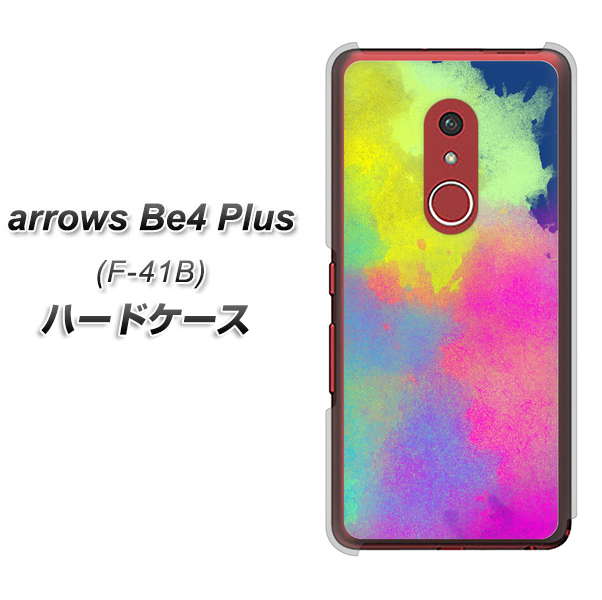 アローズBe4 Plus F-41B 高画質仕上げ 背面印刷 ハードケース【YJ294 デザイン色彩】
