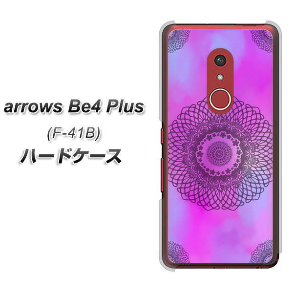 アローズBe4 Plus F-41B 高画質仕上げ 背面印刷 ハードケース【YJ344 レース】