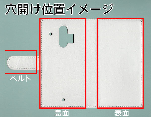 らくらくスマートフォン F-42A docomo 【名入れ】レザーハイクラス 手帳型ケース 耐衝撃