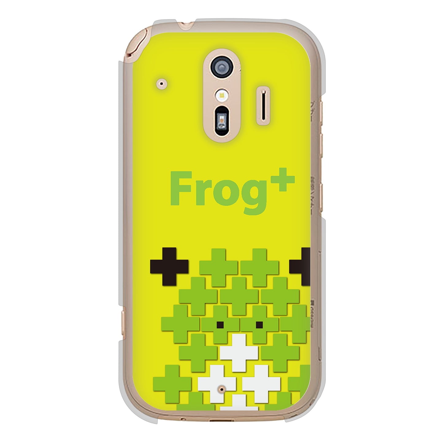 らくらくスマートフォン F-42A docomo 高画質仕上げ 背面印刷 ハードケース animal+