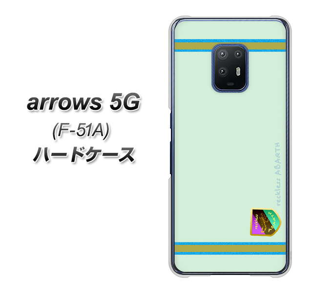 docomo アローズ5G F-51A 高画質仕上げ 背面印刷 ハードケース【YC938 アバルト09】