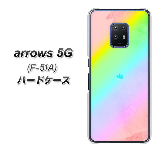 docomo アローズ5G F-51A 高画質仕上げ 背面印刷 ハードケース【YJ287 デザイン】