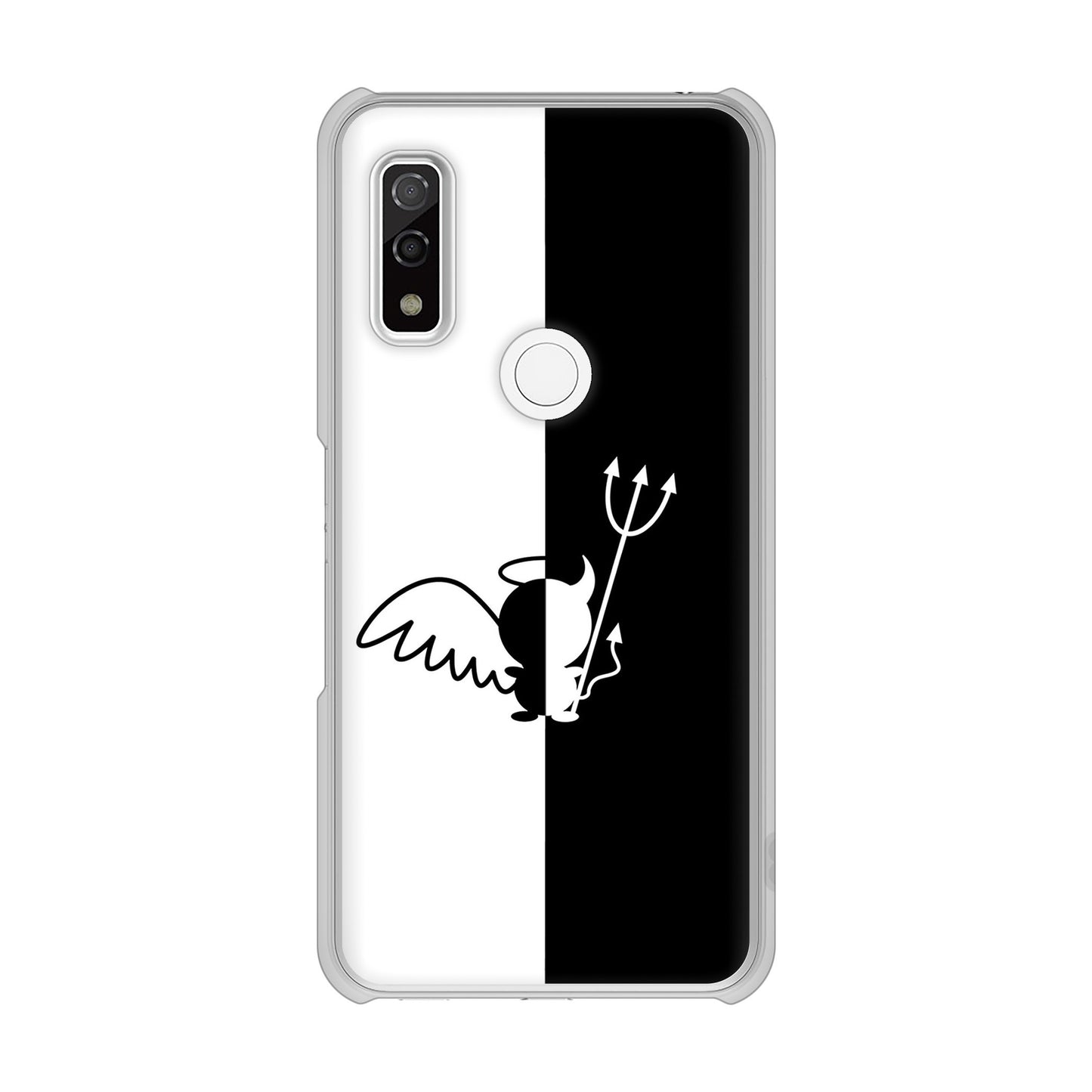 arrows We F-51B docomo 高画質仕上げ 背面印刷 ハードケース 【027 ハーフデビット】