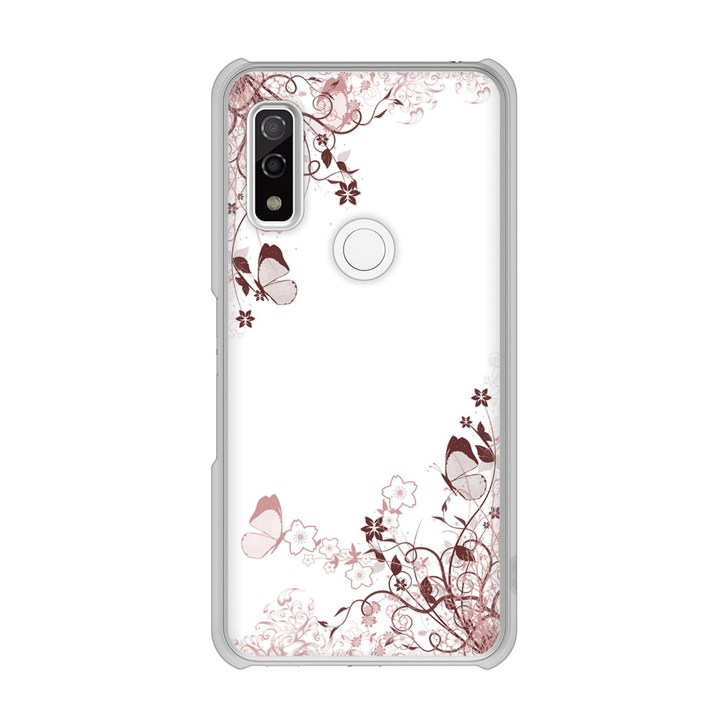 arrows We F-51B docomo 高画質仕上げ 背面印刷 ハードケース バタフライ