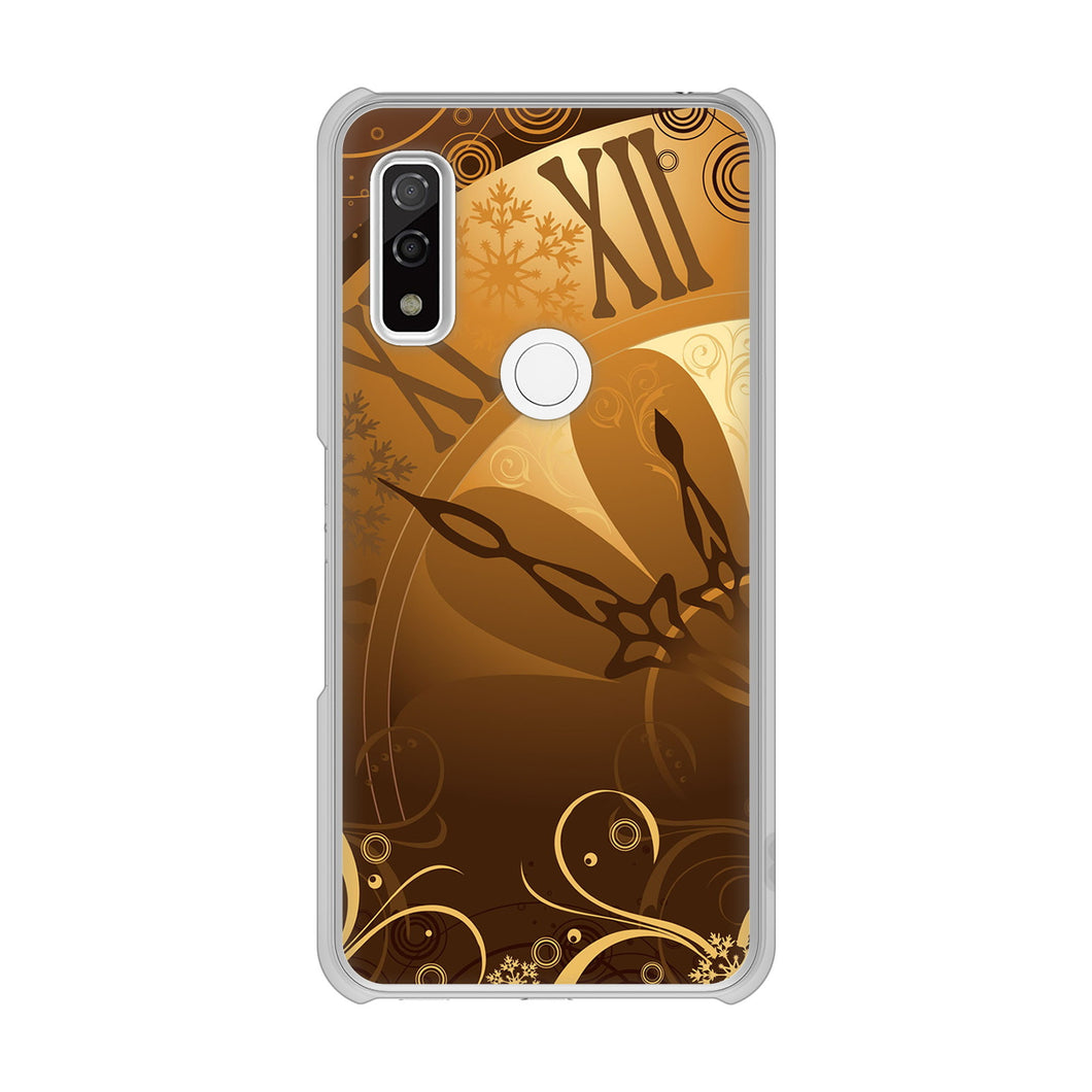 arrows We F-51B docomo 高画質仕上げ 背面印刷 ハードケース 【185 時を刻む針】