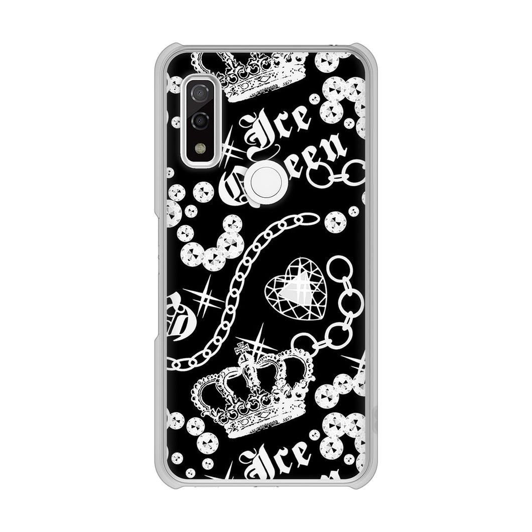 arrows We F-51B docomo 高画質仕上げ 背面印刷 ハードケース 【187 ゴージャス クラウン】