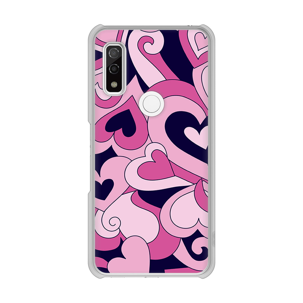 arrows We F-51B docomo 高画質仕上げ 背面印刷 ハードケース プリティハート