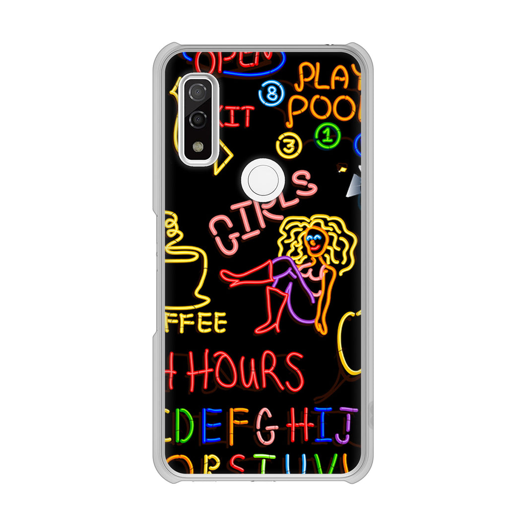 arrows We F-51B docomo 高画質仕上げ 背面印刷 ハードケース 【284 カジノ】