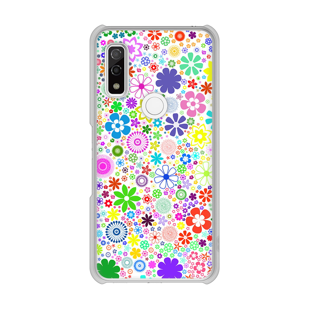 arrows We F-51B docomo 高画質仕上げ 背面印刷 ハードケース リバティプリント