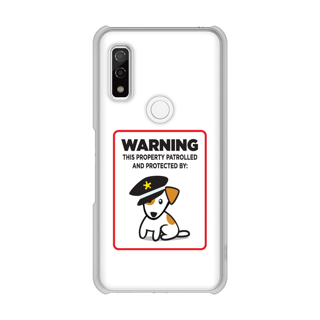 arrows We F-51B docomo 高画質仕上げ 背面印刷 ハードケース 【374 猛犬注意】