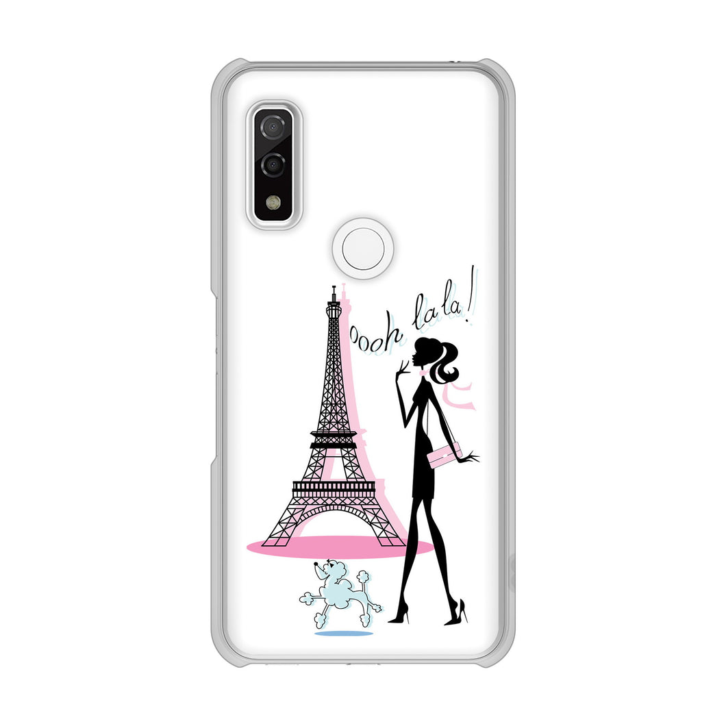 arrows We F-51B docomo 高画質仕上げ 背面印刷 ハードケース LOVE フランス