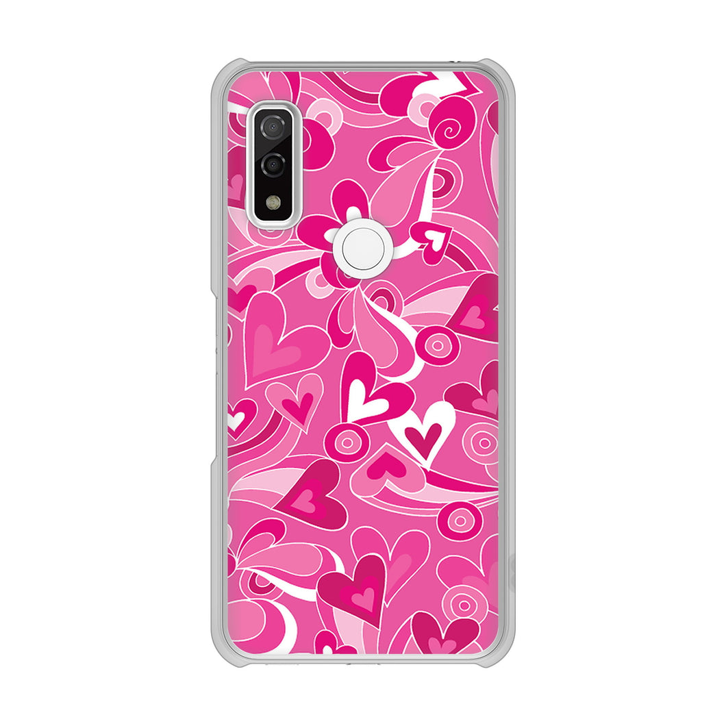 arrows We F-51B docomo 高画質仕上げ 背面印刷 ハードケース プリティハート