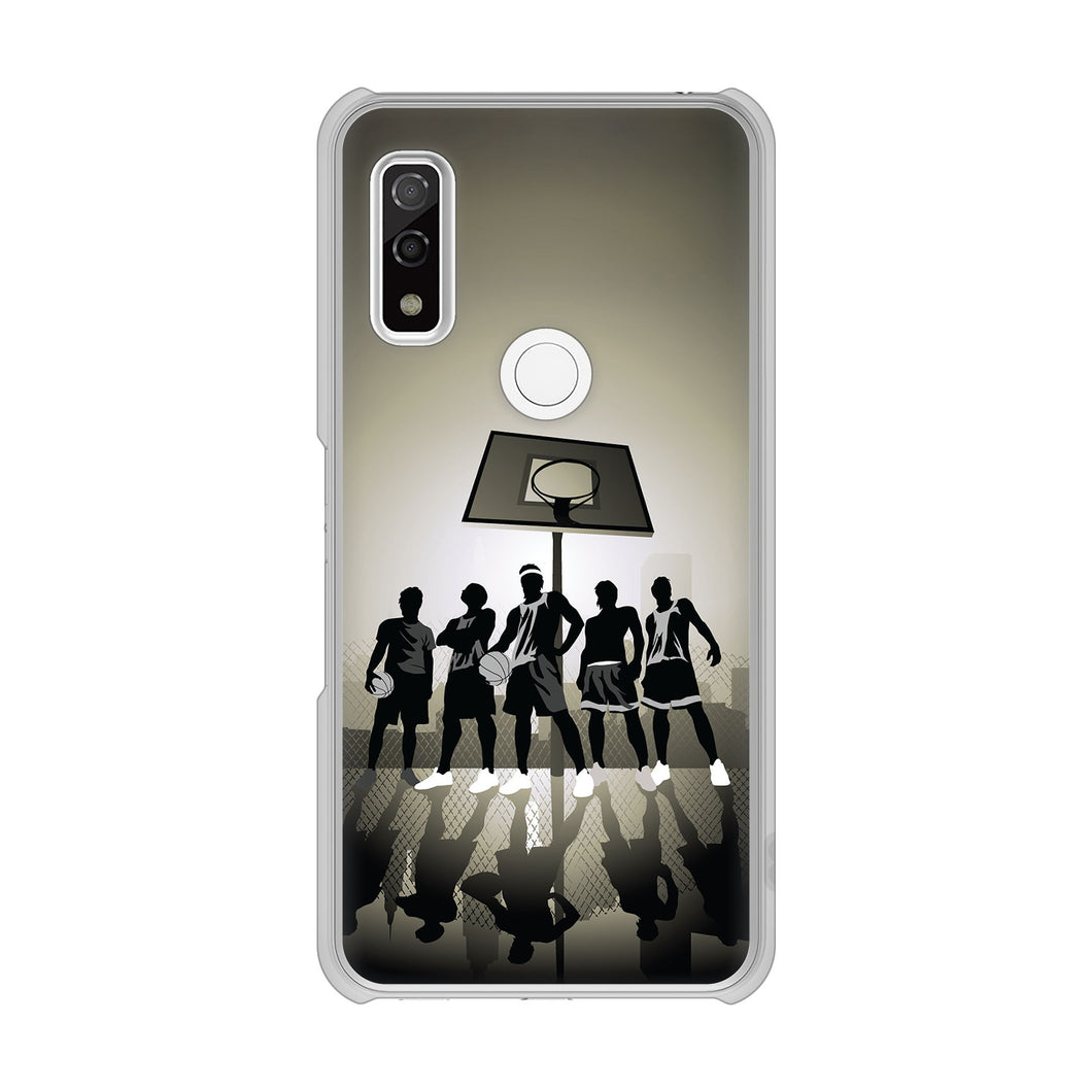 arrows We F-51B docomo 高画質仕上げ 背面印刷 ハードケース 【389 クールバスケ】