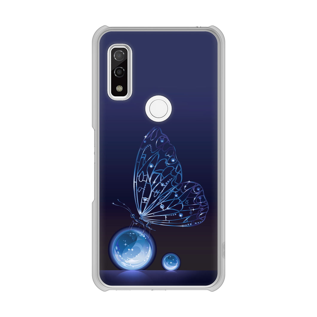 arrows We F-51B docomo 高画質仕上げ 背面印刷 ハードケース バタフライ