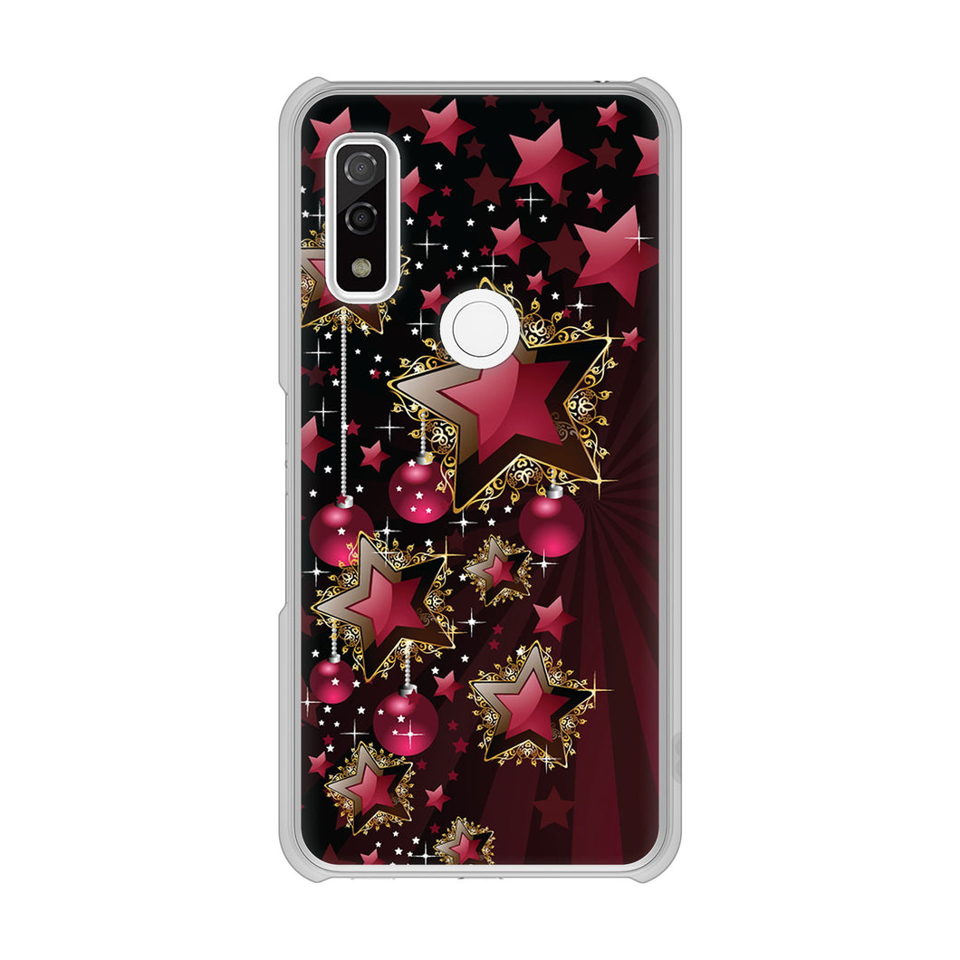 arrows We F-51B docomo 高画質仕上げ 背面印刷 ハードケース 【434 星の壁】