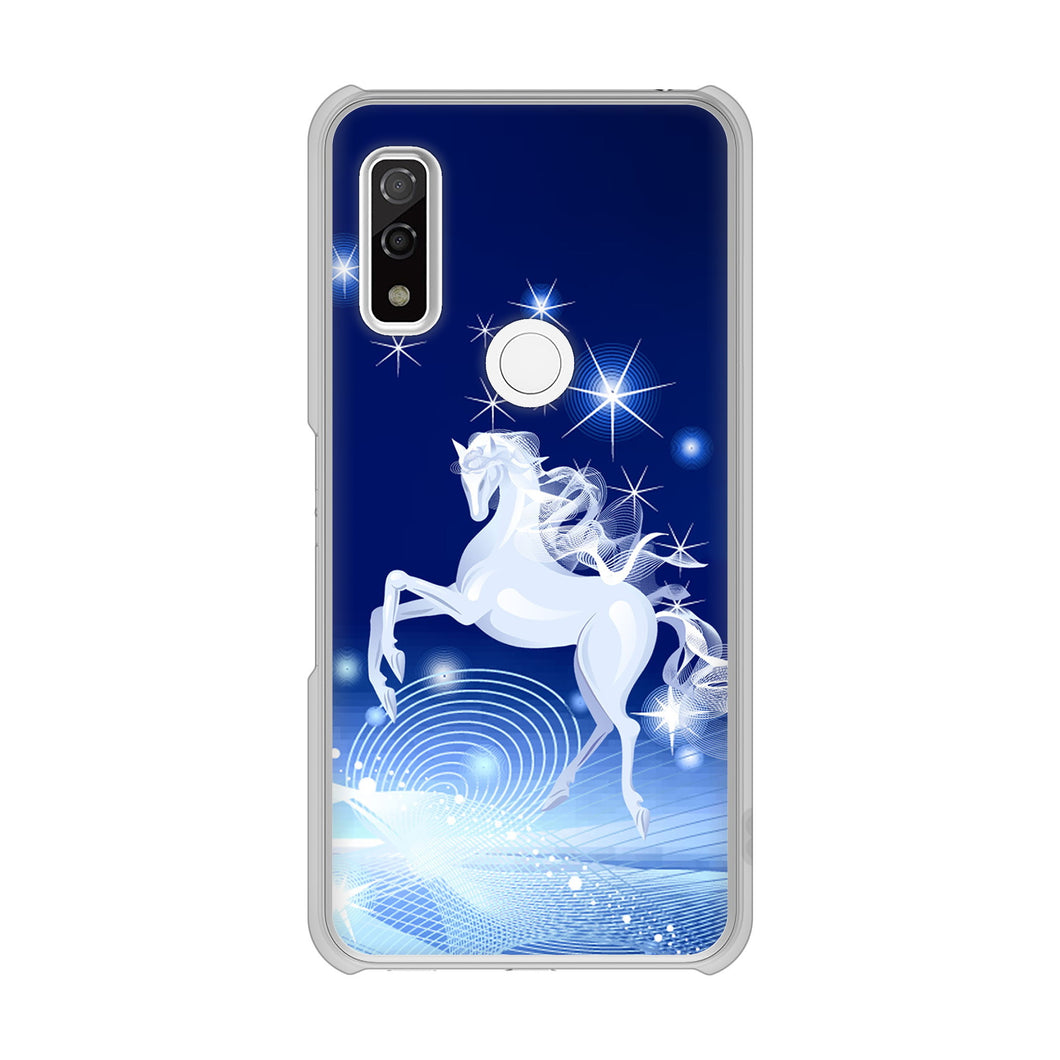 arrows We F-51B docomo 高画質仕上げ 背面印刷 ハードケース 【436 ペガサス】