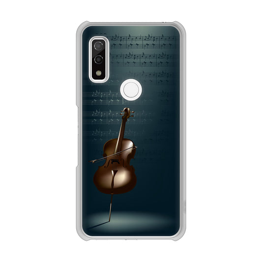 arrows We F-51B docomo 高画質仕上げ 背面印刷 ハードケース 【441 楽譜】