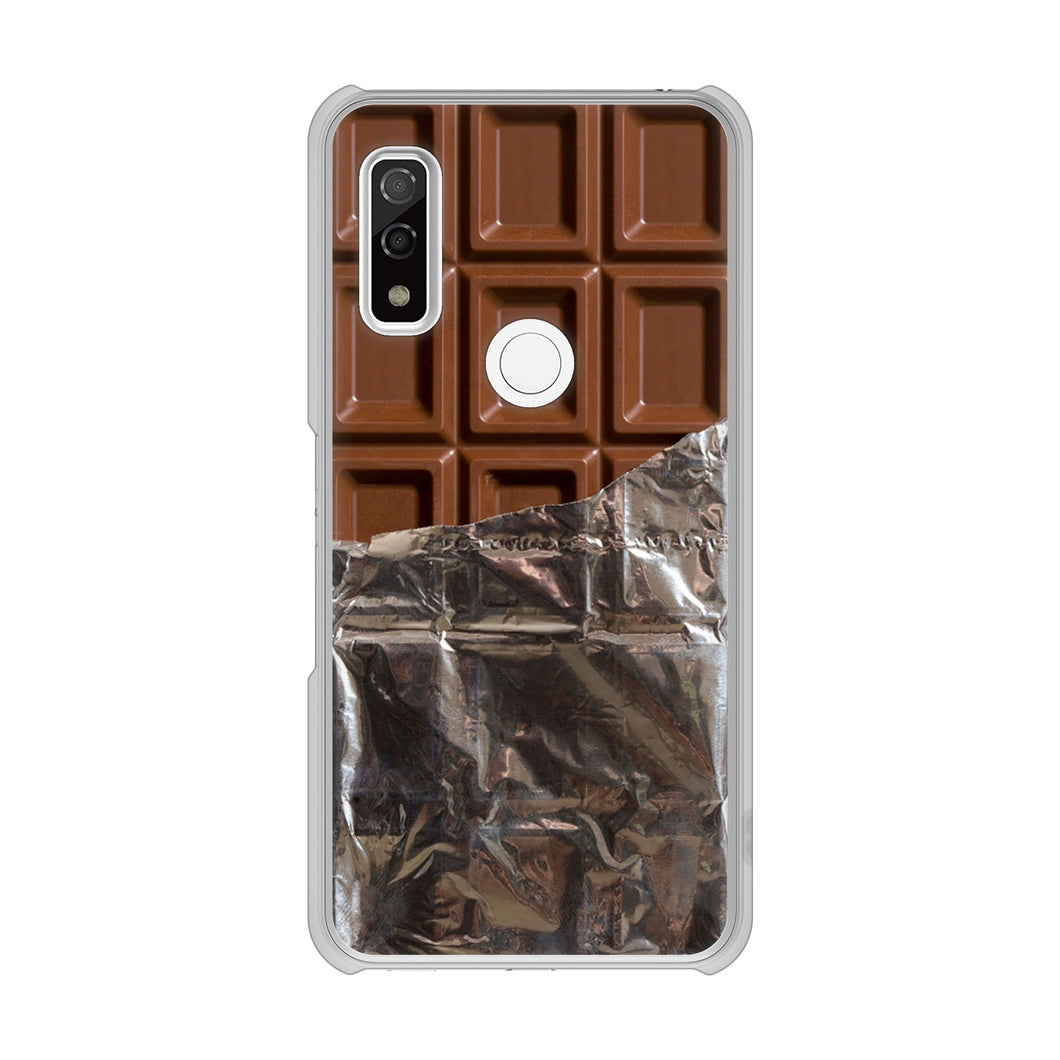 arrows We F-51B docomo 高画質仕上げ 背面印刷 ハードケース 板チョコ