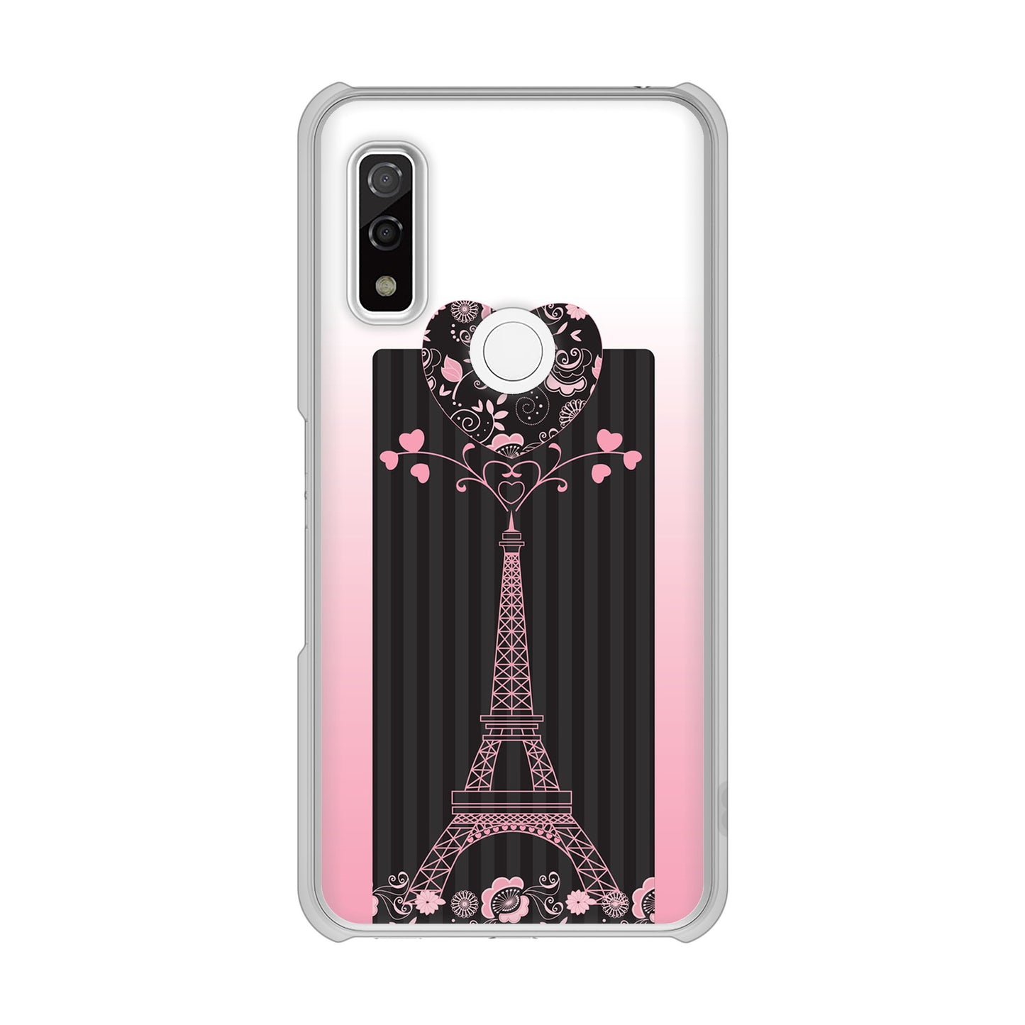 arrows We F-51B docomo 高画質仕上げ 背面印刷 ハードケース LOVE フランス