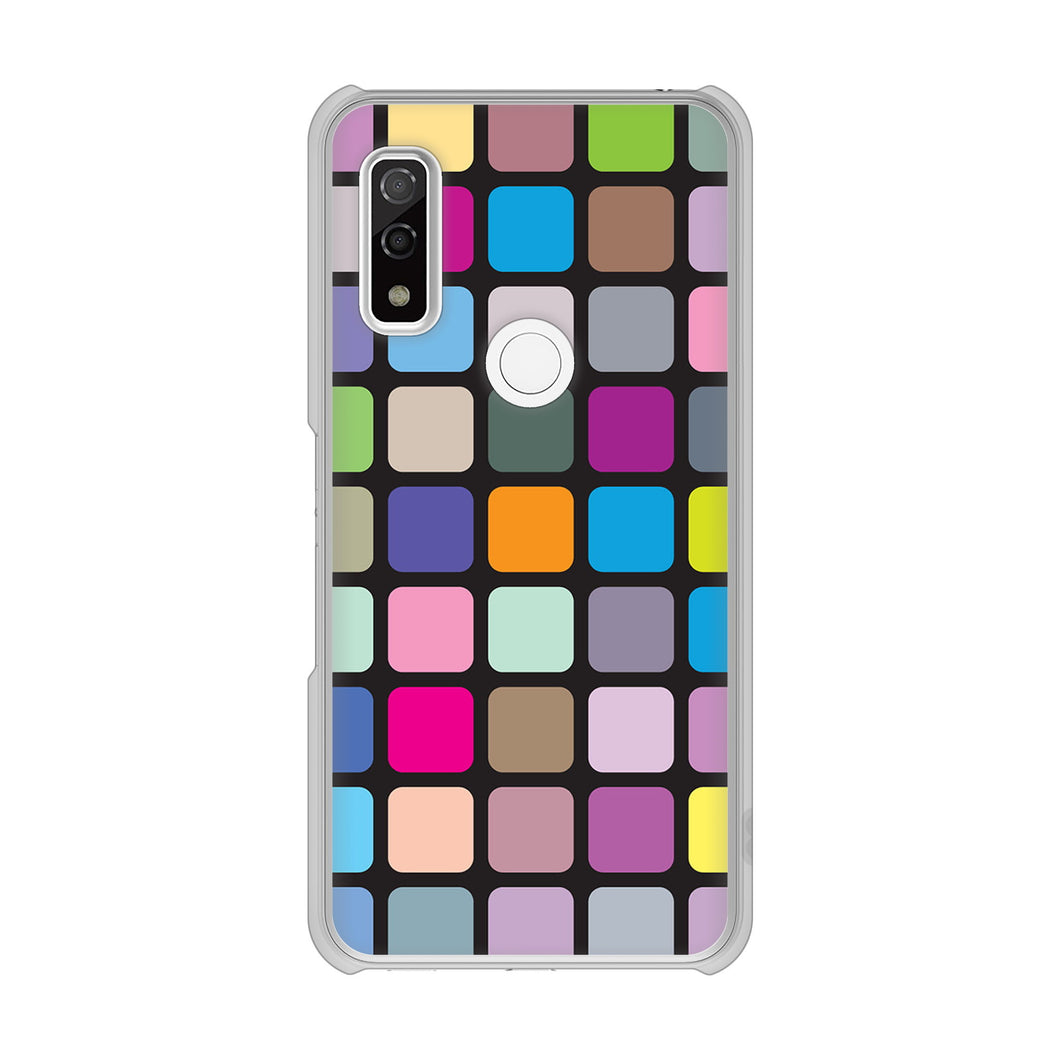 arrows We F-51B docomo 高画質仕上げ 背面印刷 ハードケース 【509 カラースクエア】