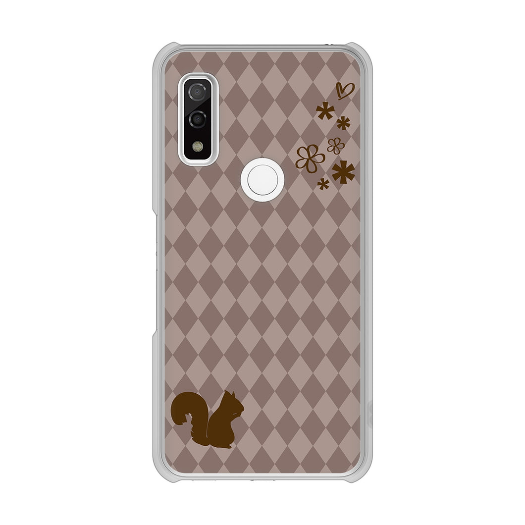 arrows We F-51B docomo 高画質仕上げ 背面印刷 ハードケース 【515 リス】