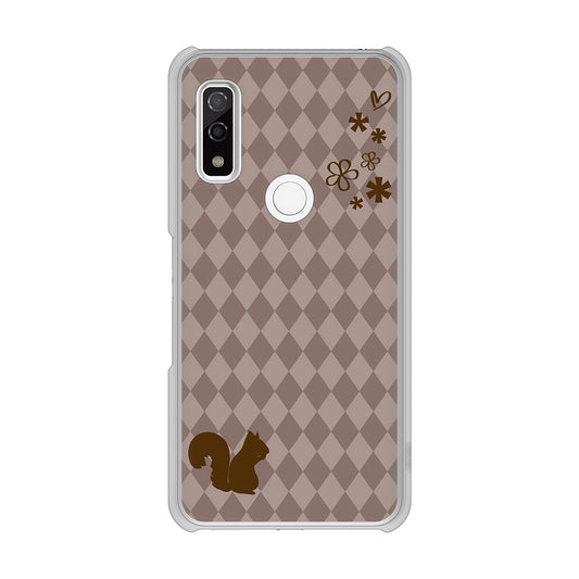 arrows We F-51B docomo 高画質仕上げ 背面印刷 ハードケース 【515 リス】