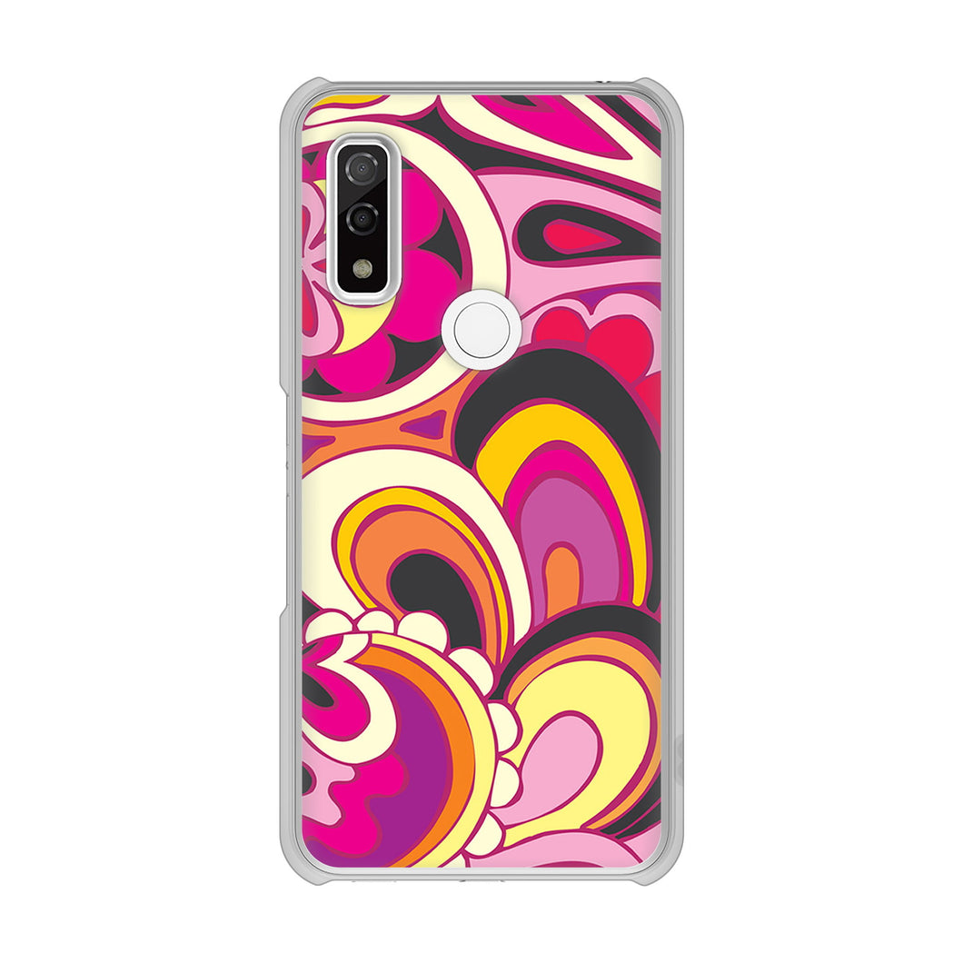 arrows We F-51B docomo 高画質仕上げ 背面印刷 ハードケース 【586 ブローアップカラー】