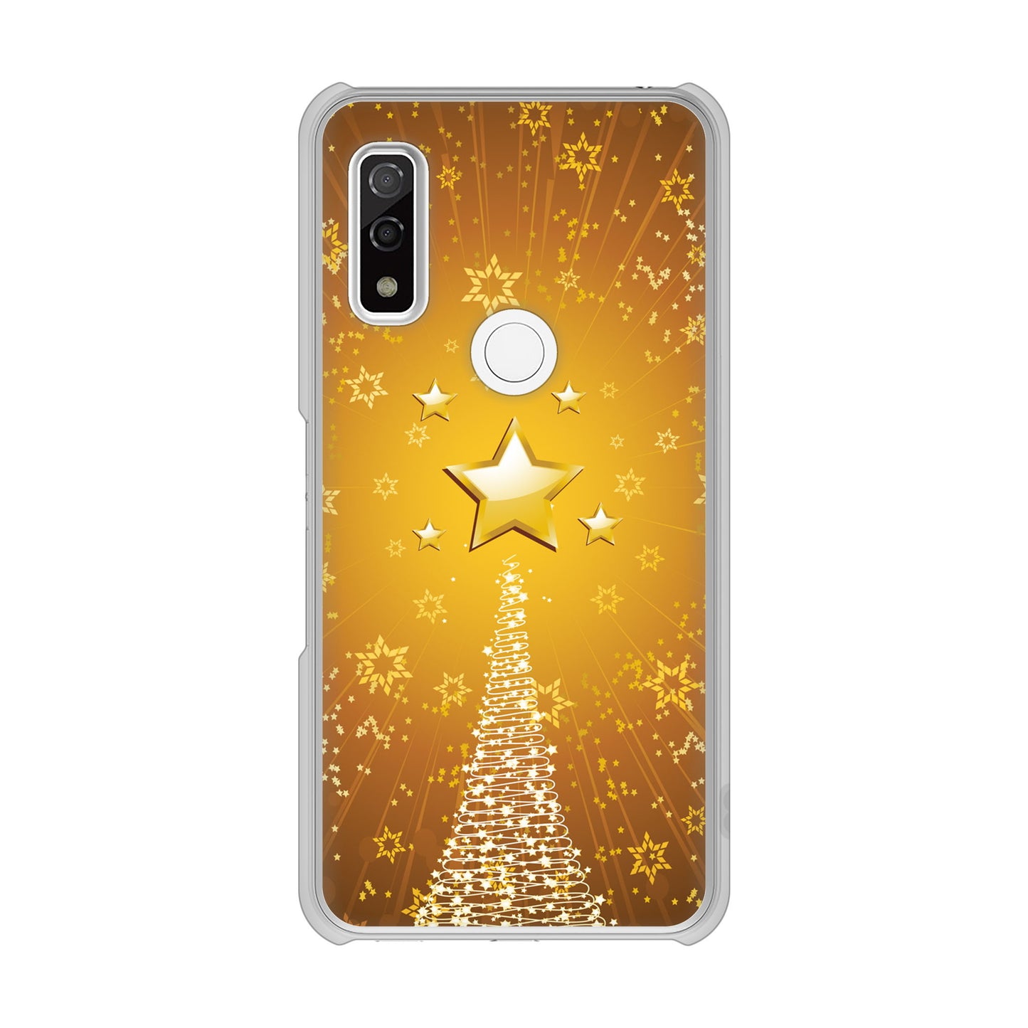 arrows We F-51B docomo 高画質仕上げ 背面印刷 ハードケース クリスマス