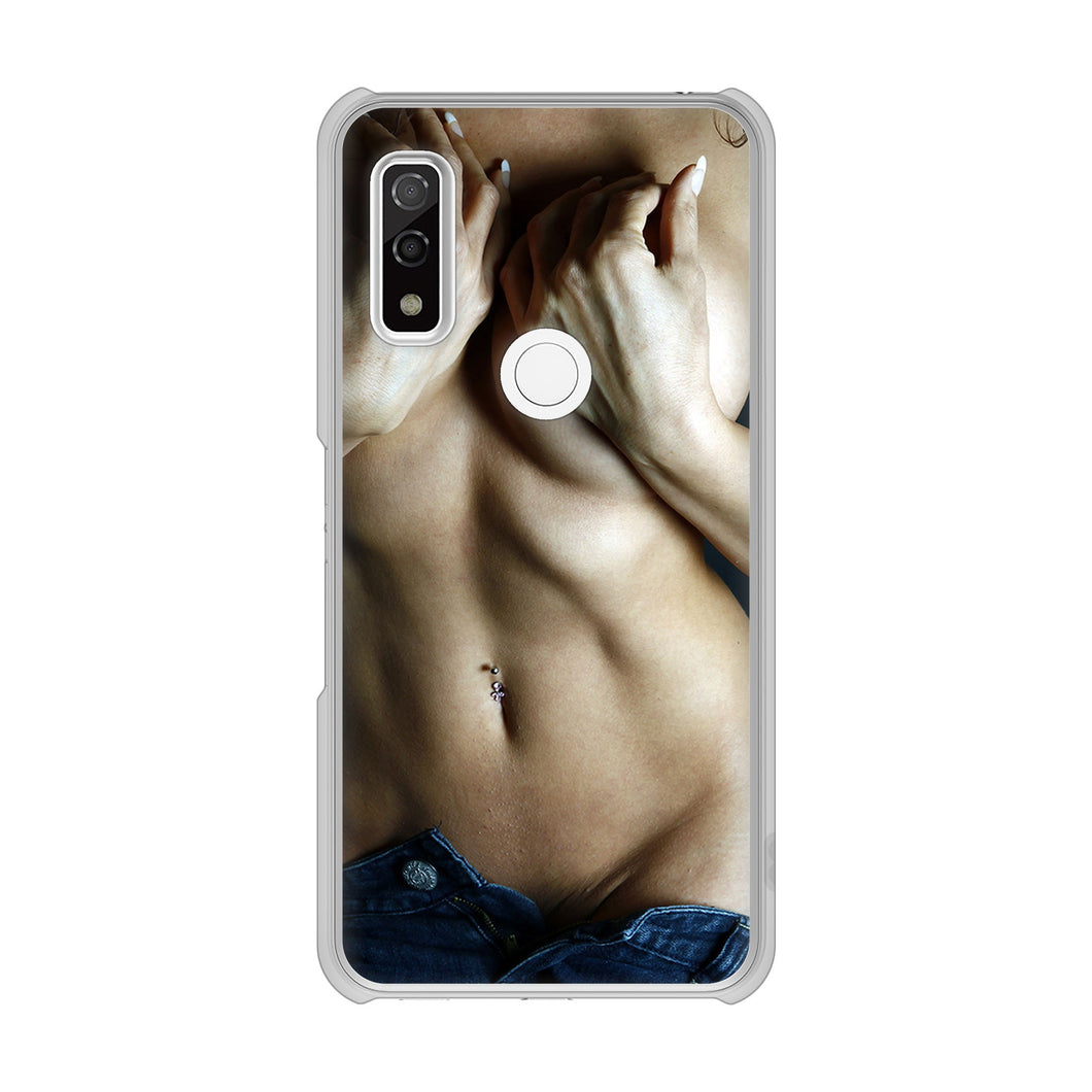 arrows We F-51B docomo 高画質仕上げ 背面印刷 ハードケース 【602 ボディライン】