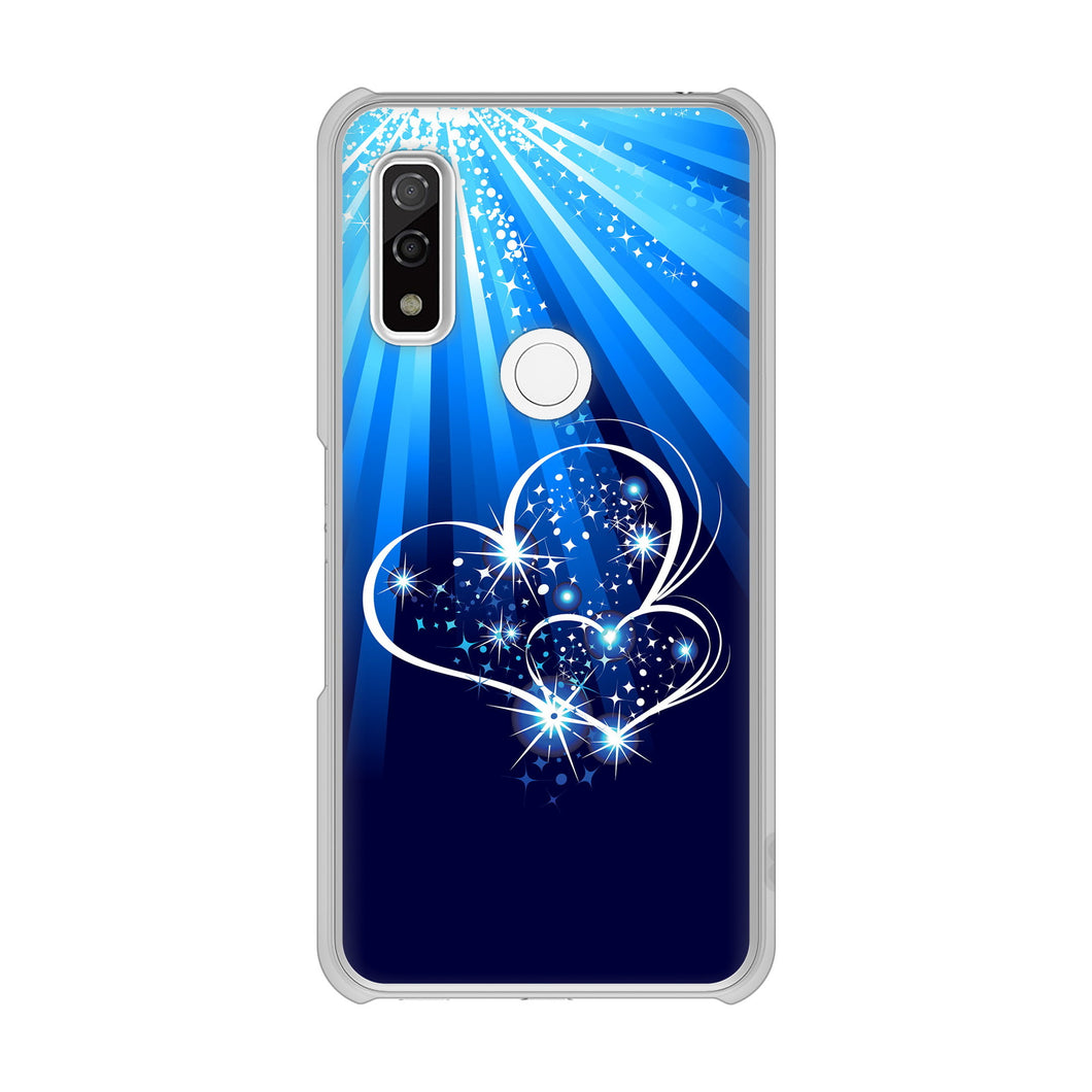 arrows We F-51B docomo 高画質仕上げ 背面印刷 ハードケース きらめきハート