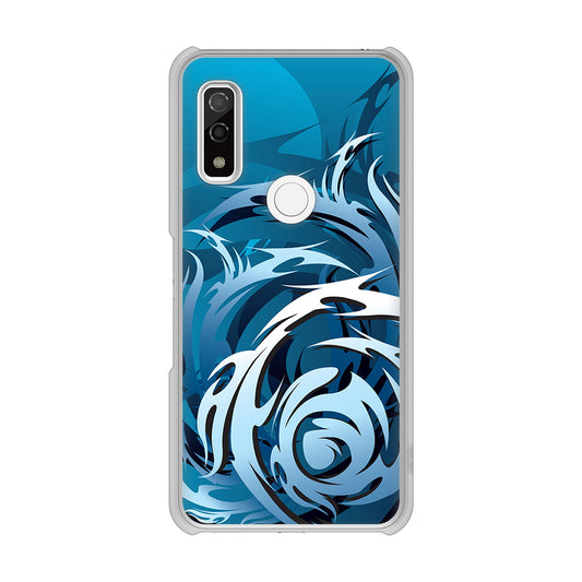 arrows We F-51B docomo 高画質仕上げ 背面印刷 ハードケース 【731 ドラゴンサークル】