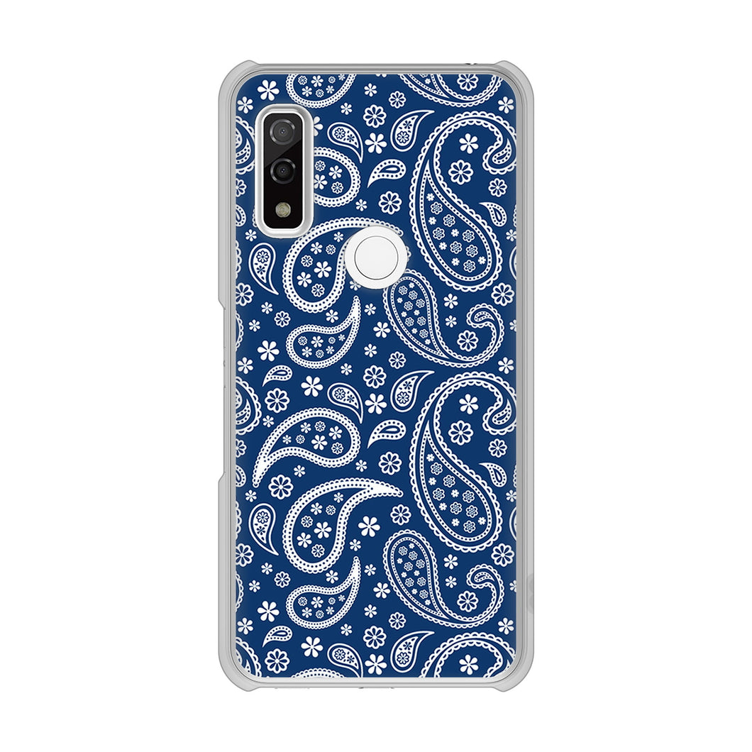 arrows We F-51B docomo 高画質仕上げ 背面印刷 ハードケース ペイズリー