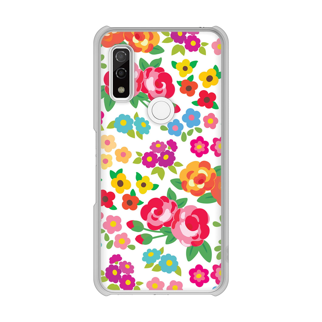 arrows We F-51B docomo 高画質仕上げ 背面印刷 ハードケース 【776 5月のフラワーガーデン】