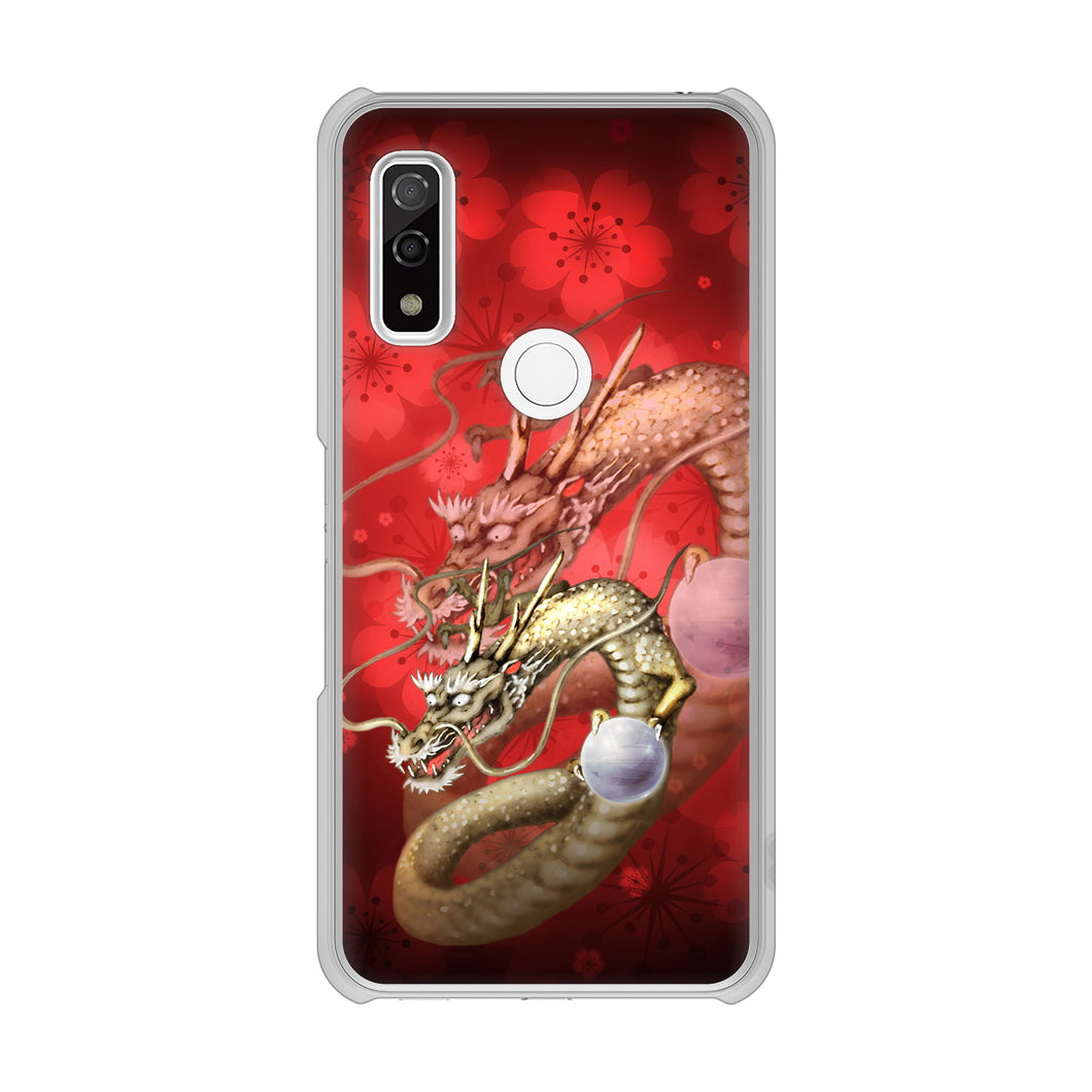 arrows We F-51B docomo 高画質仕上げ 背面印刷 ハードケース 龍