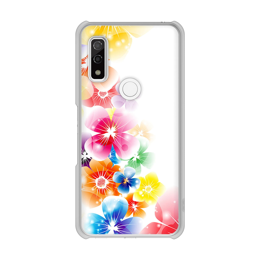 arrows We F-51B docomo 高画質仕上げ 背面印刷 ハードケース 【1209 光と花】