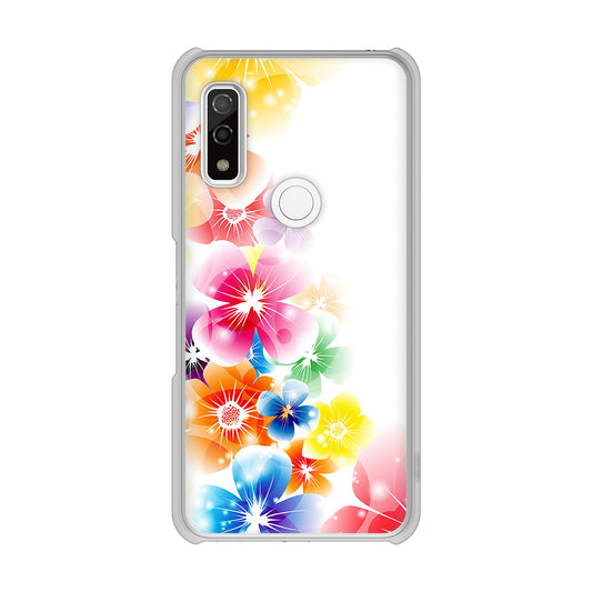 arrows We F-51B docomo 高画質仕上げ 背面印刷 ハードケース 【1209 光と花】