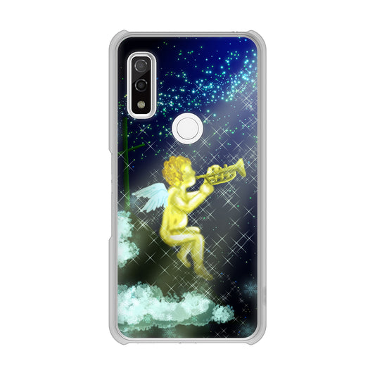 arrows We F-51B docomo 高画質仕上げ 背面印刷 ハードケース 【1248 天使の演奏】