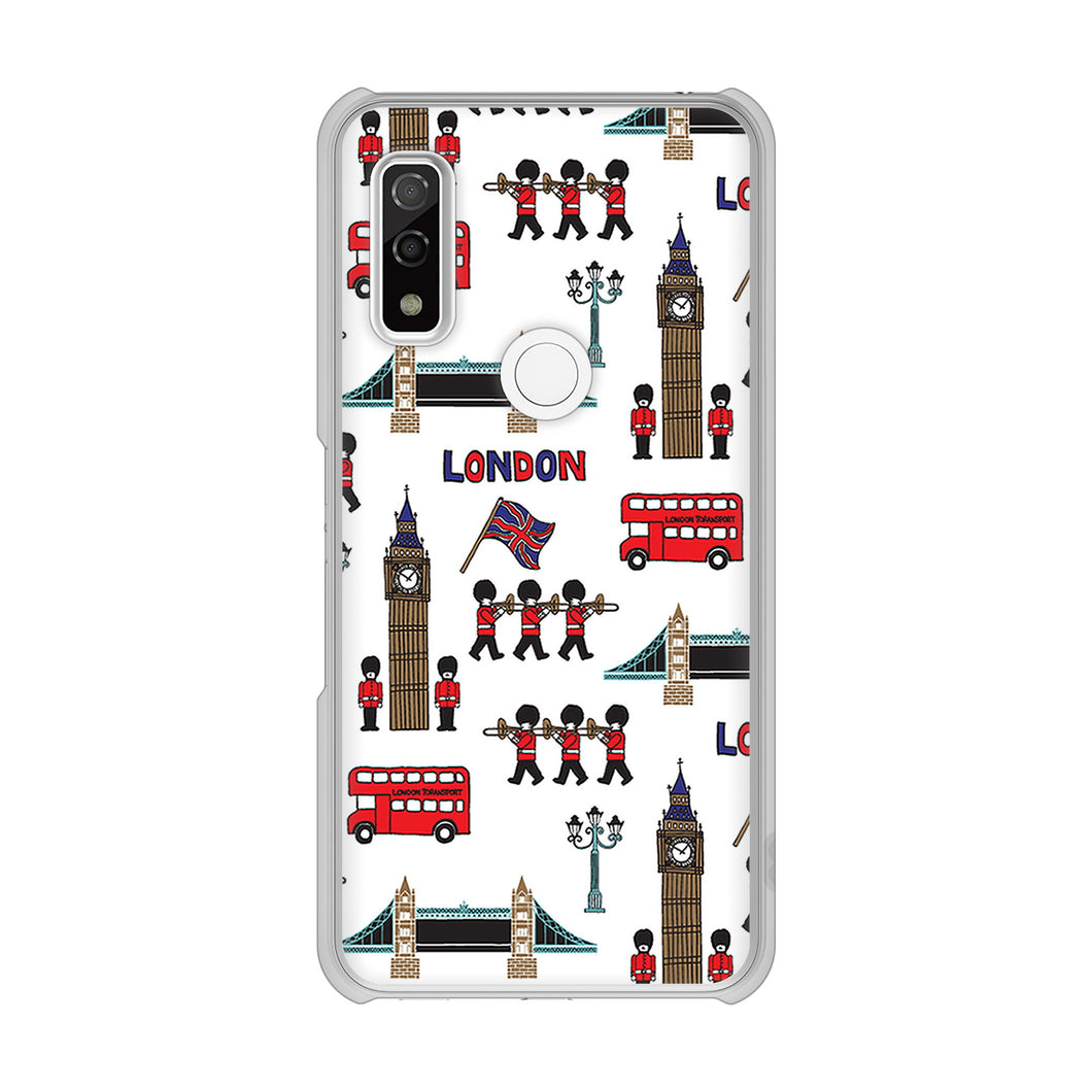 arrows We F-51B docomo 高画質仕上げ 背面印刷 ハードケース 【EK811 ロンドンの街】