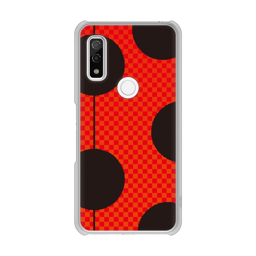 arrows We F-51B docomo 高画質仕上げ 背面印刷 ハードケース 【IB906 てんとうむしのシンプル】