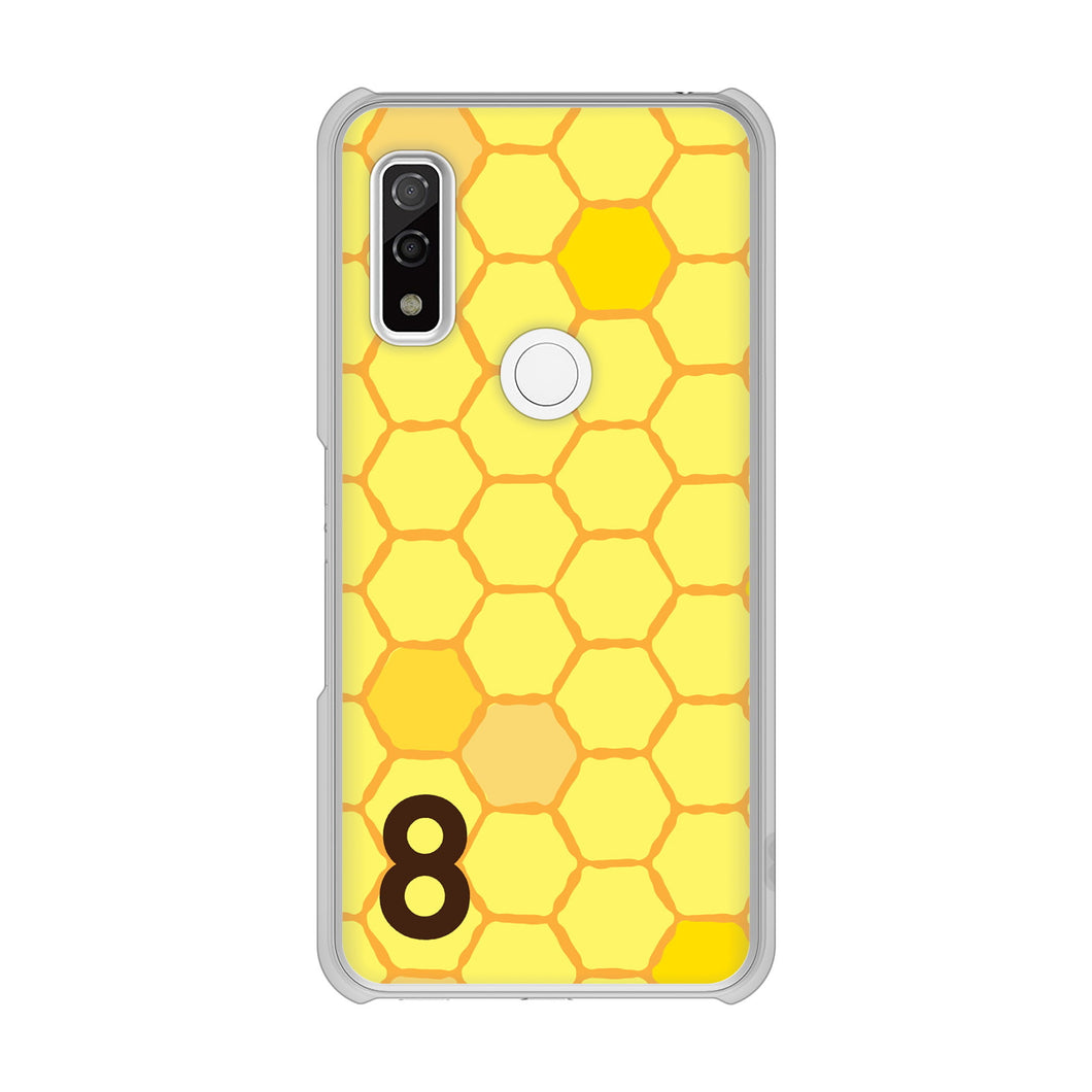 arrows We F-51B docomo 高画質仕上げ 背面印刷 ハードケース 【IB913 はちの巣】