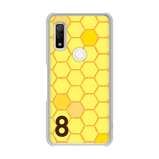 arrows We F-51B docomo 高画質仕上げ 背面印刷 ハードケース 【IB913 はちの巣】