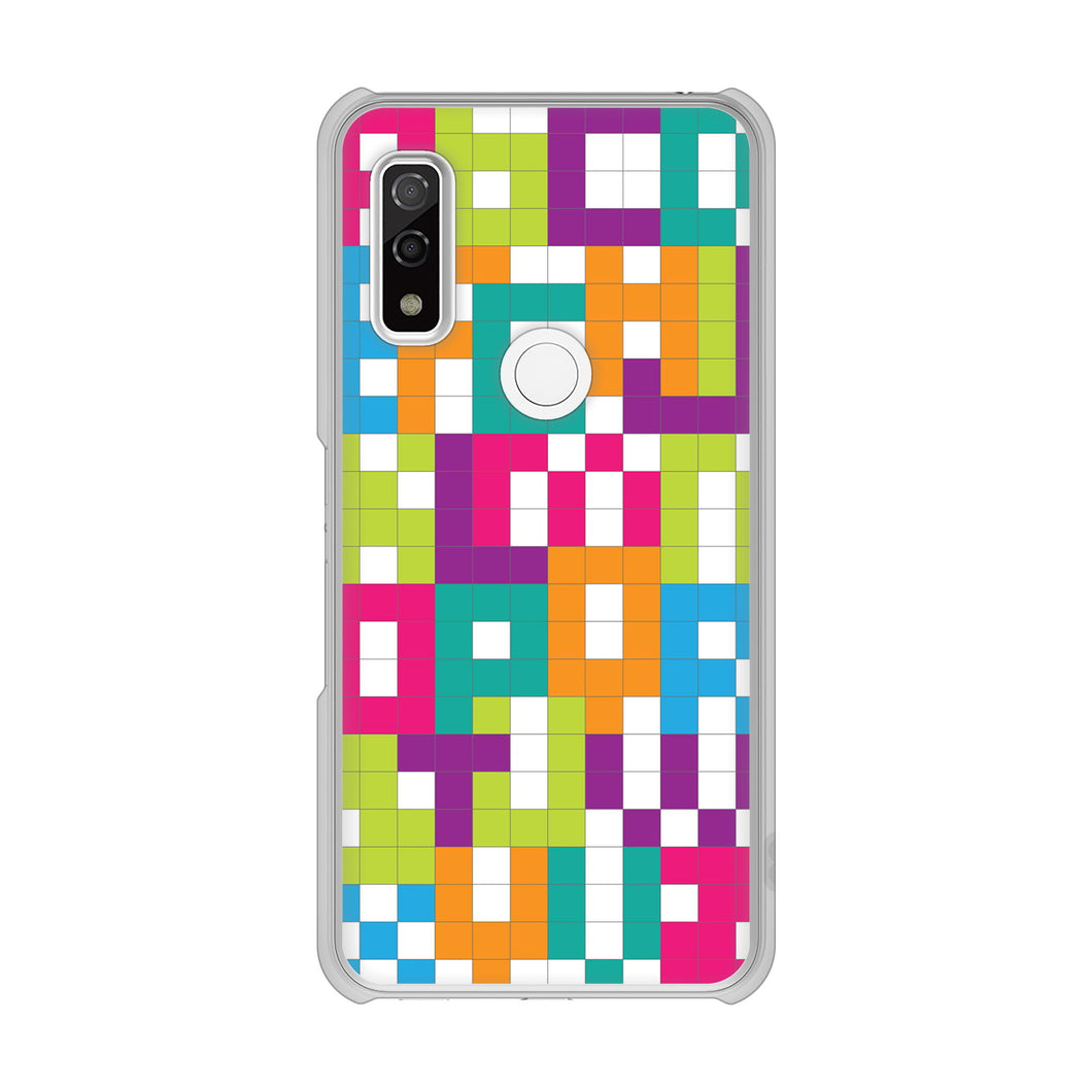 arrows We F-51B docomo 高画質仕上げ 背面印刷 ハードケース 【IB916 ブロックアルファベット】