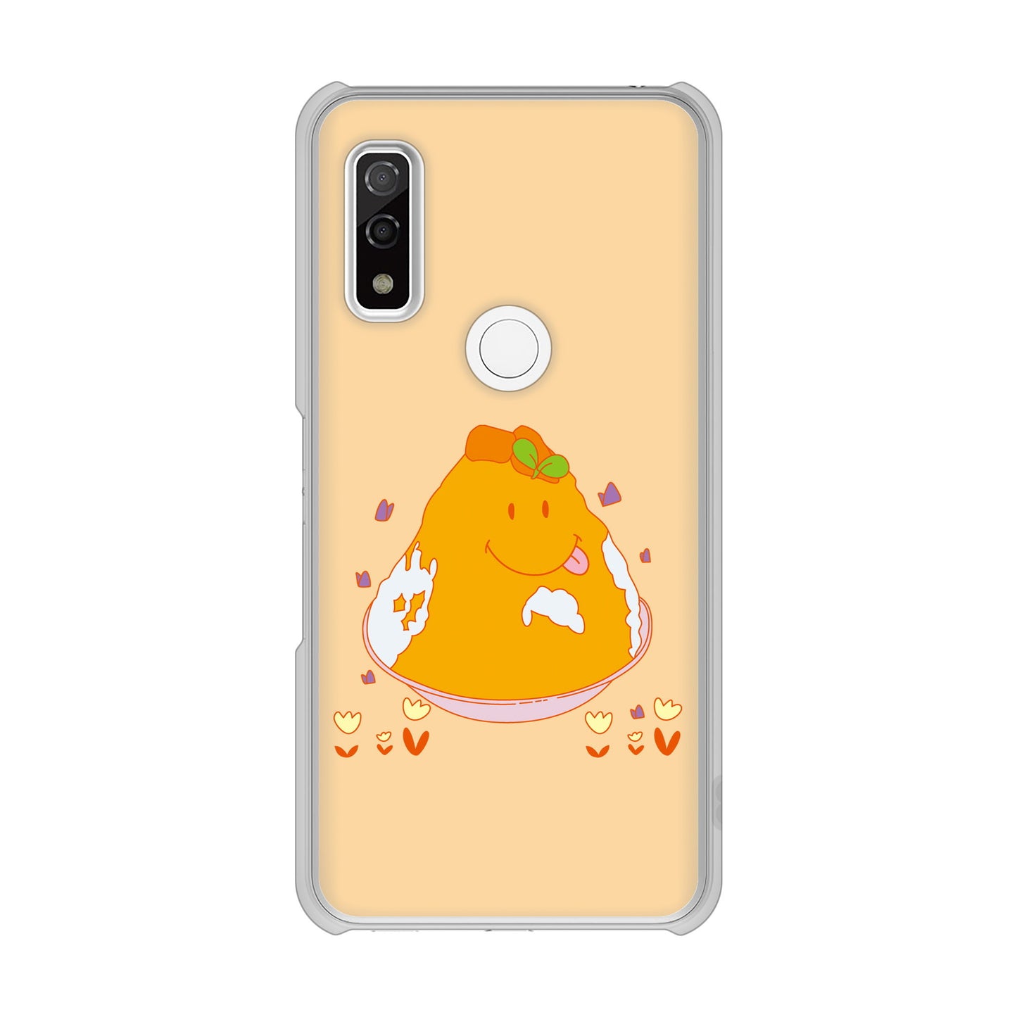 arrows We F-51B docomo 高画質仕上げ 背面印刷 ハードケース スイーツイラスト