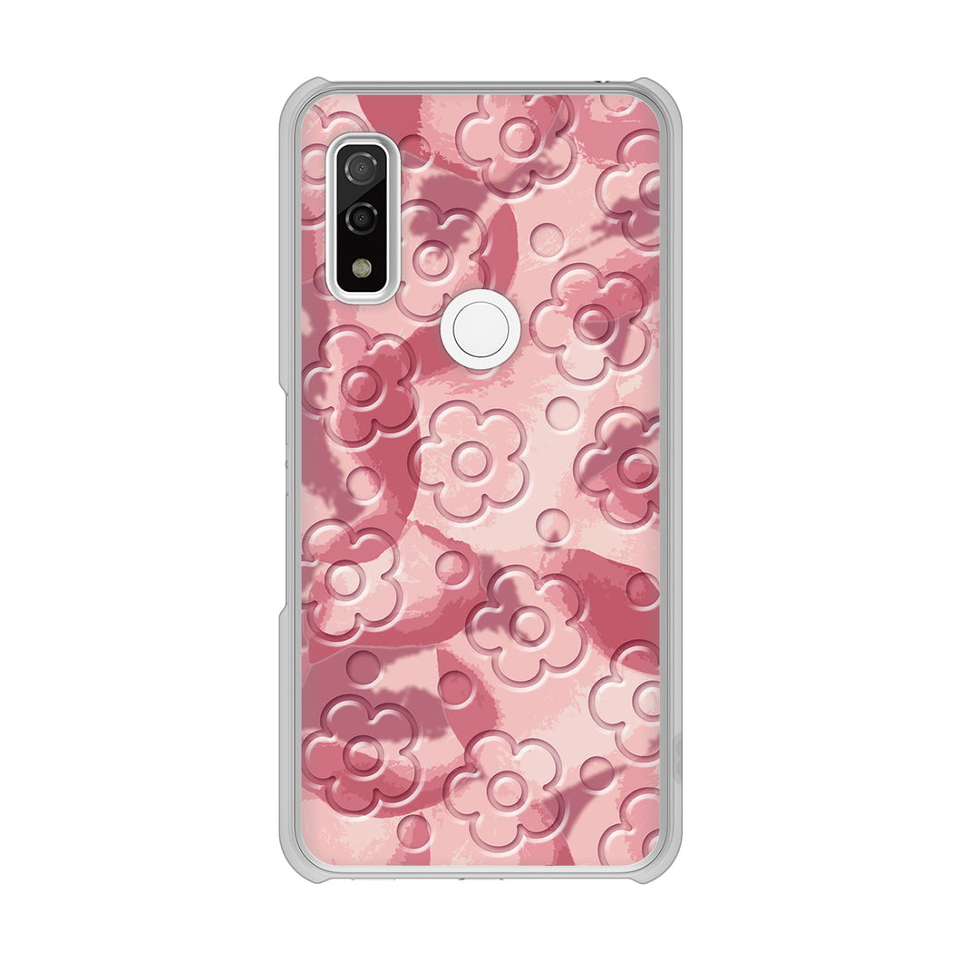 arrows We F-51B docomo 高画質仕上げ 背面印刷 ハードケース フラワーヴェルニ