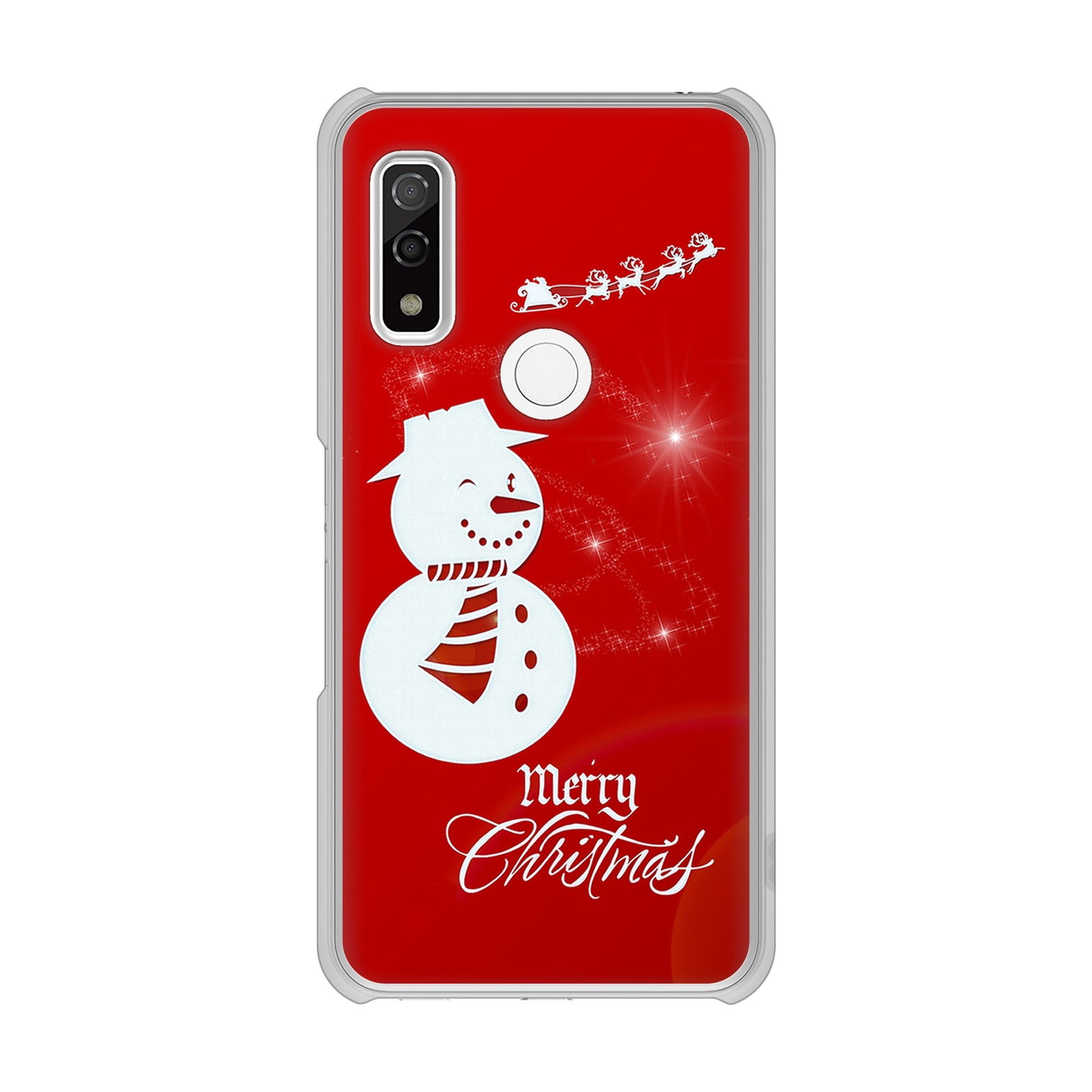 arrows We F-51B docomo 高画質仕上げ 背面印刷 ハードケース クリスマス
