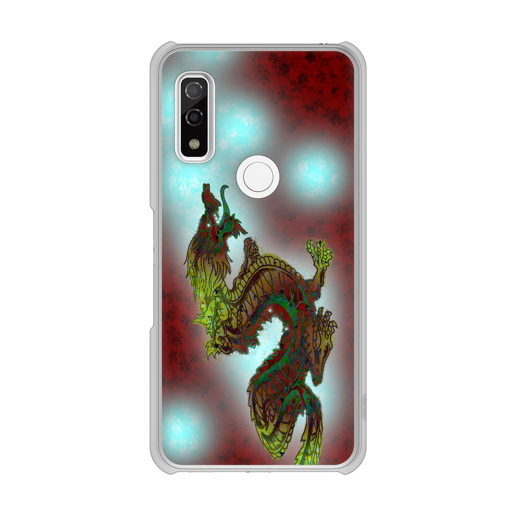 arrows We F-51B docomo 高画質仕上げ 背面印刷 ハードケース 赤竜