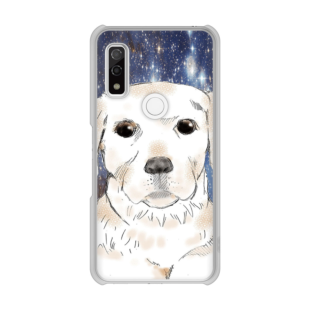 arrows We F-51B docomo 高画質仕上げ 背面印刷 ハードケース ラブラドールレトリバー